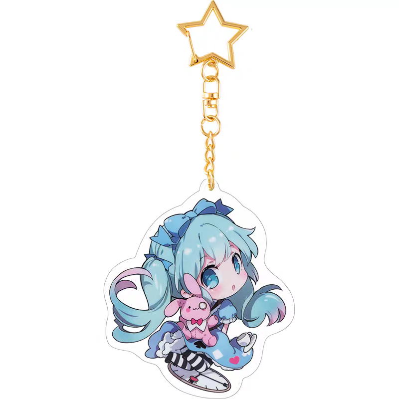 Moeyu Hatsune Miku Fantasy Fairytale Series Acrylic Keychain | Blind Box Anime Merchandise - Moeyu - Makochan - Belgium - Europe