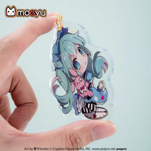 Load image into Gallery viewer, Moeyu Hatsune Miku Fantasy Fairytale Series Acrylic Keychain | Blind Box Anime Merchandise
