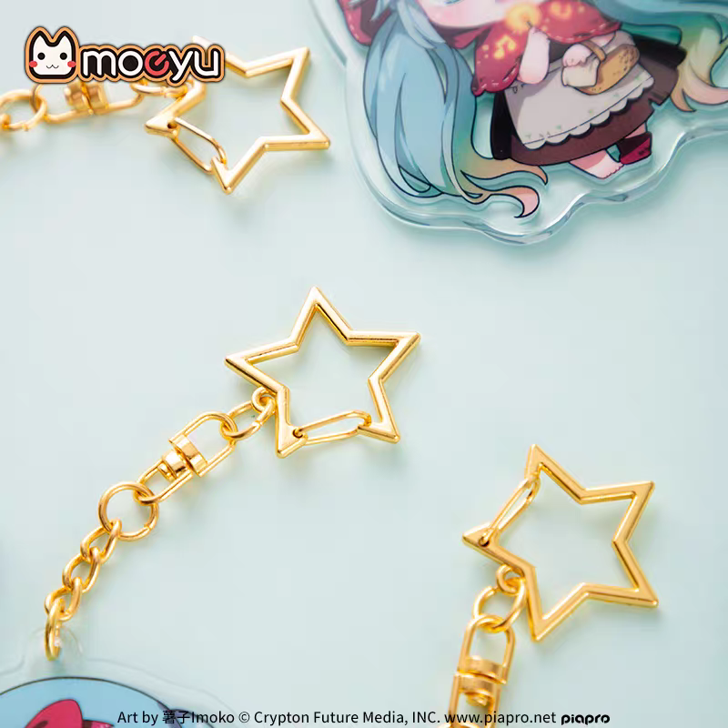 Moeyu Hatsune Miku Fantasy Fairytale Series Acrylic Keychain | Blind Box Anime Merchandise - Moeyu - Makochan - Belgium - Europe