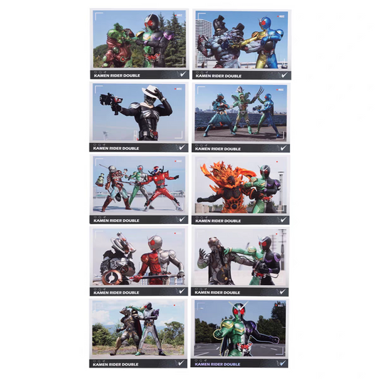 Moeyu Kamen Rider W (Double) Polaroid Photo Card Blind Box - Official Collectibles - Moeyu - Makochan - Belgium - Europe