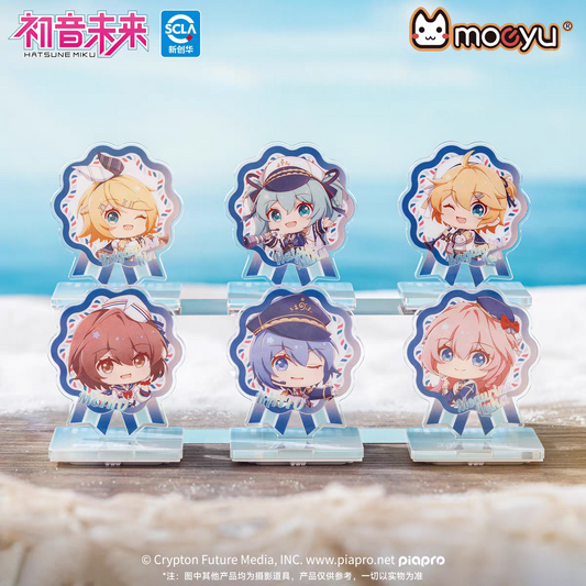 Moeyu Hatsune Miku 'Tidal Song' Pre-Inked Stamp Blind Box - Journal Merch - Moeyu - Makochan - Belgium - Europe