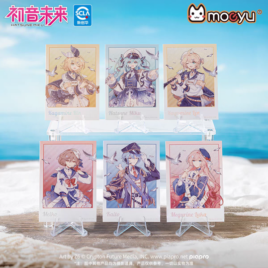 Moeyu Hatsune Miku 'Tidal Song' Polaroid Photo Card Blind Box - Official Merch - Moeyu - Makochan - Belgium - Europe