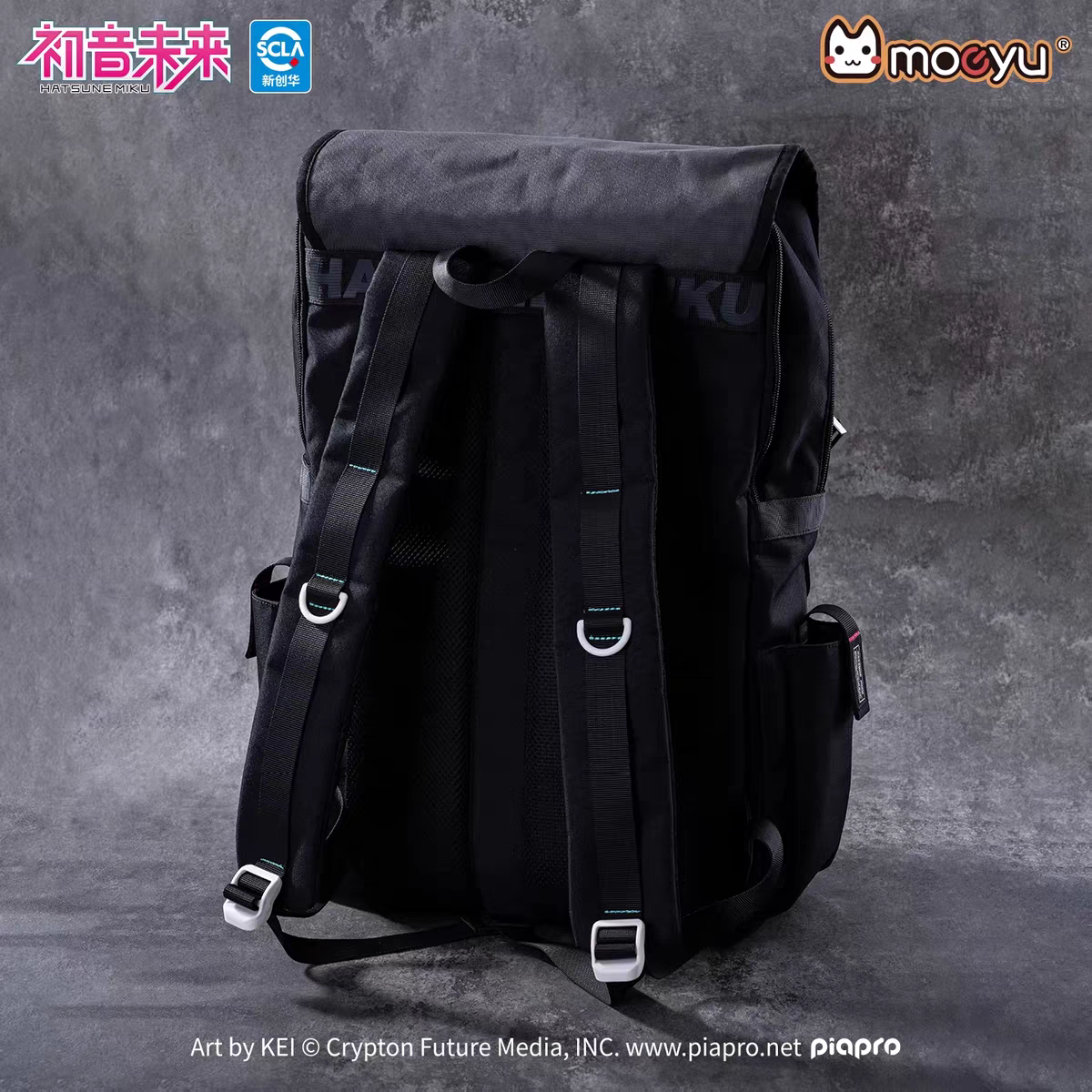 Moeyu Hatsune Miku "Neon Electronic Music" Techwear Backpack - Tactical Multi-functional Commuter & Travel Bag - Moeyu - Makochan - Belgium - Europe