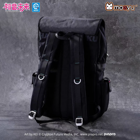 Moeyu Hatsune Miku "Neon Electronic Music" Techwear Backpack - Tactical Multi-functional Commuter & Travel Bag - Moeyu - Makochan - Belgium - Europe