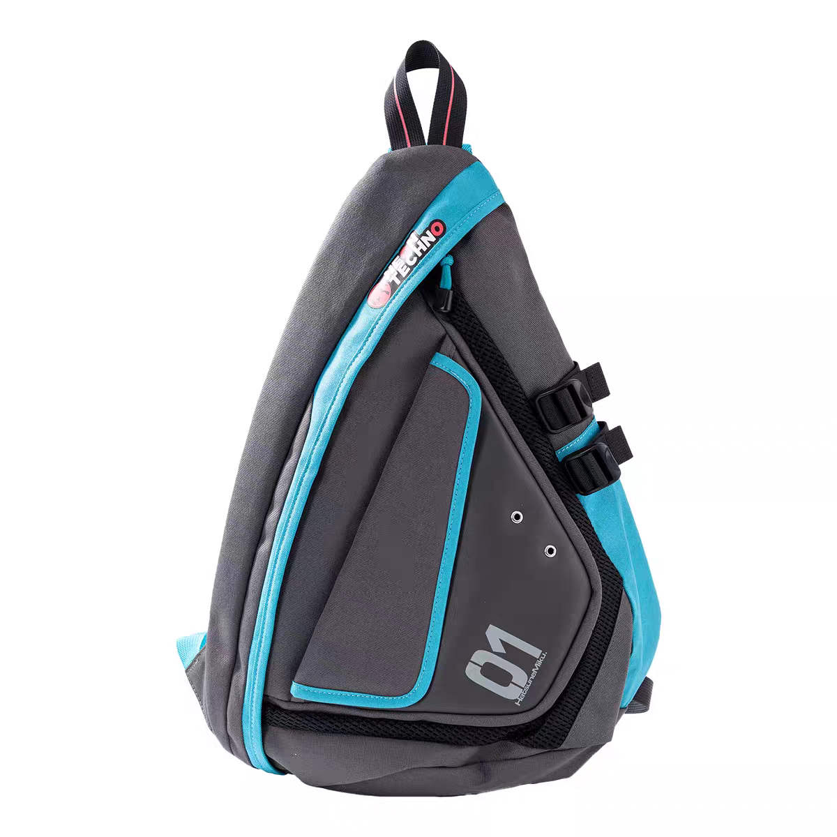 Official Moeyu Hatsune Miku "Neon Electronic Music" Techwear Sling Bag - Authentic Cyberpunk Crossbody Bow Bag - Moeyu - Makochan - Belgium - Europe