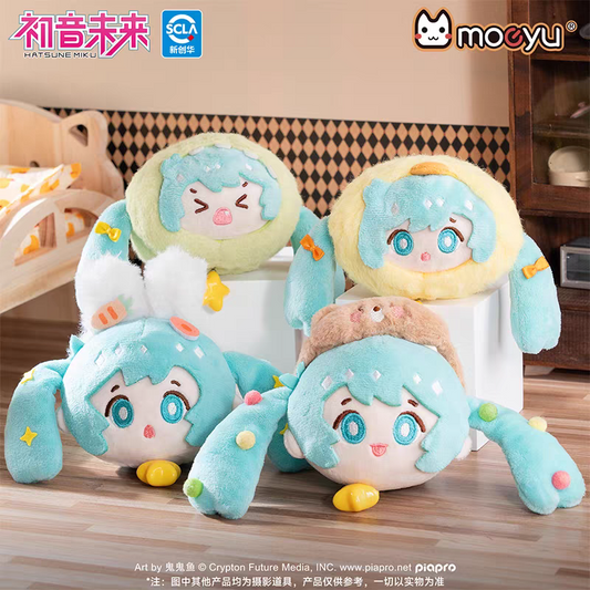 Moeyu Hatsune Miku "Pajama Party" Plush Dango Blind Box - Kawaii Mochi Mascot Pendants & Squishy Anime Bag Charms - Moeyu - Makochan - Belgium - Europe