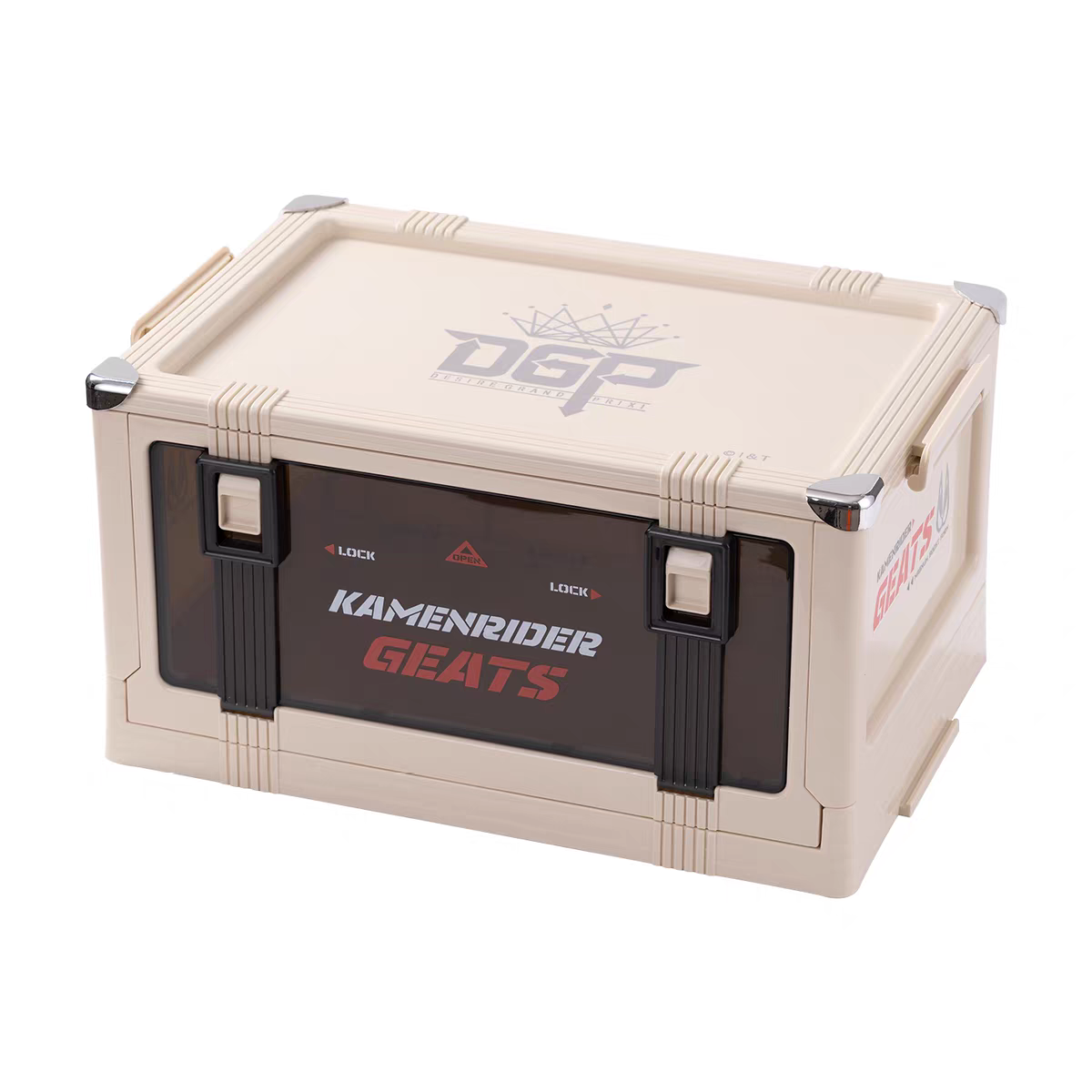 Moeyu Kamen Rider Geats "Impression" Large Foldable Storage Box - Heavy Duty Outdoor Camping Organizer & Picnic Table - Official Anime Gear - Moeyu - Makochan - Belgium - Europe