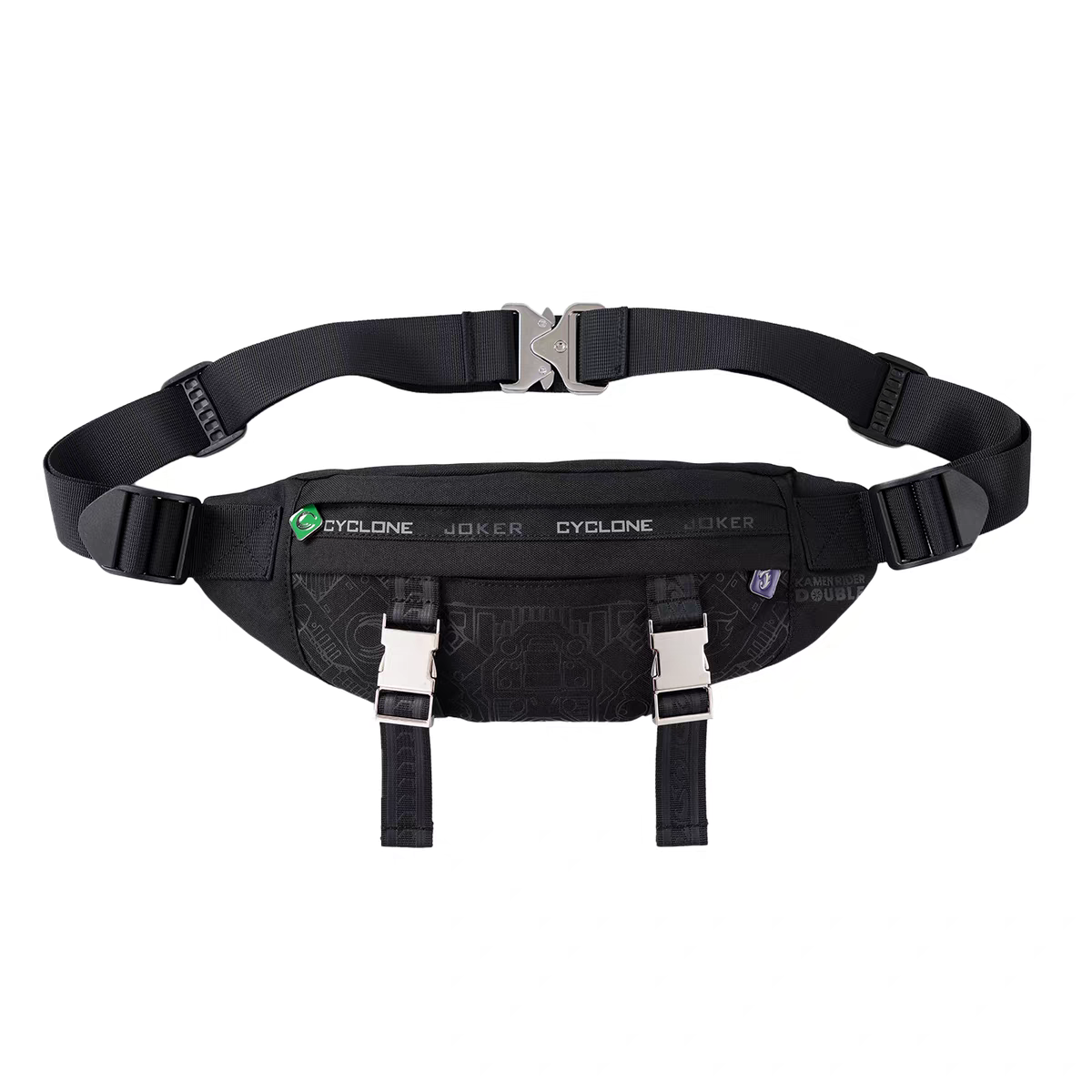 Moeyu Kamen Rider W (Double) "Impression" 3-Way Tactical Bag - CycloneJoker Edition Chest Bag, Crossbody Sling & Waist Pack - Moeyu - Makochan - Belgium - Europe