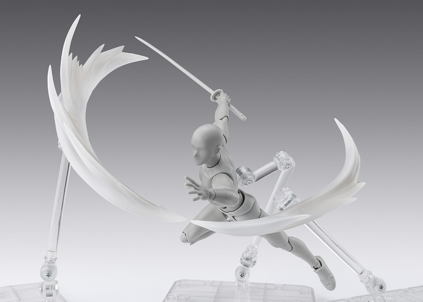 Bandai Tamashii Nations Tamashii Effect Action Figure Accessory Wind White for S.H.Figuarts | Makochan