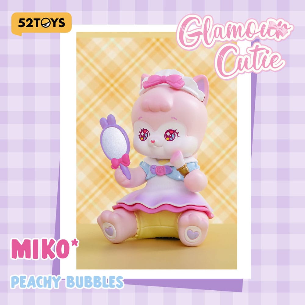 52TOYS FuwaFuwa Blind Box Figures Assortment Glamour Cutie 9 cm (8) | Makochan