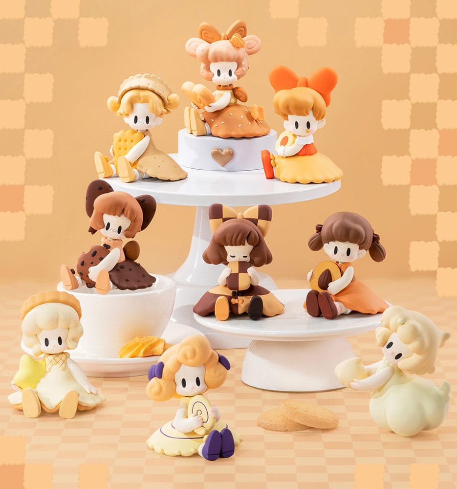 52TOYS Uki Blind Box Figures Assortment Midnight Tea Party Limited Edition 7 cm (8) | Makochan