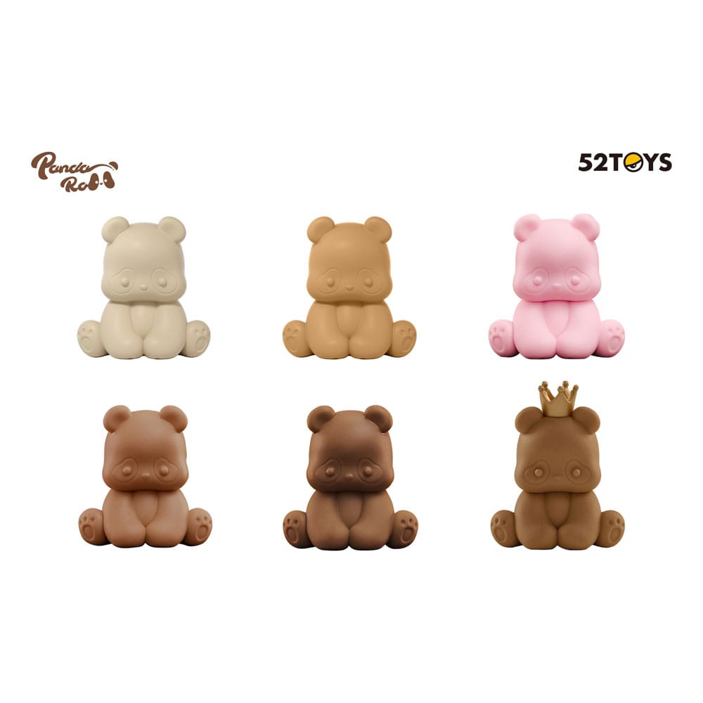 52TOYS Panda Roll Minime Blind Box Figures Assortment Sit Down Pandas 3 cm (5) | Makochan