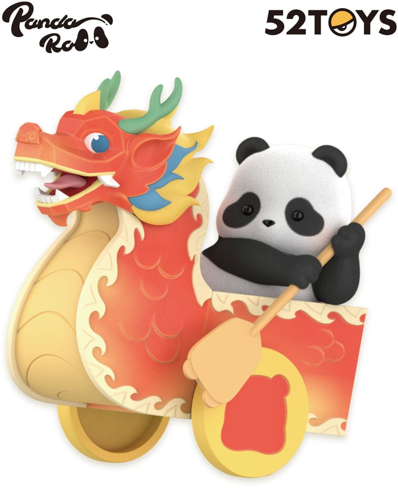 52TOYS Panda Roll Blind Box Figures Assortment Dragon Boat Racing 10 cm (4) | Makochan