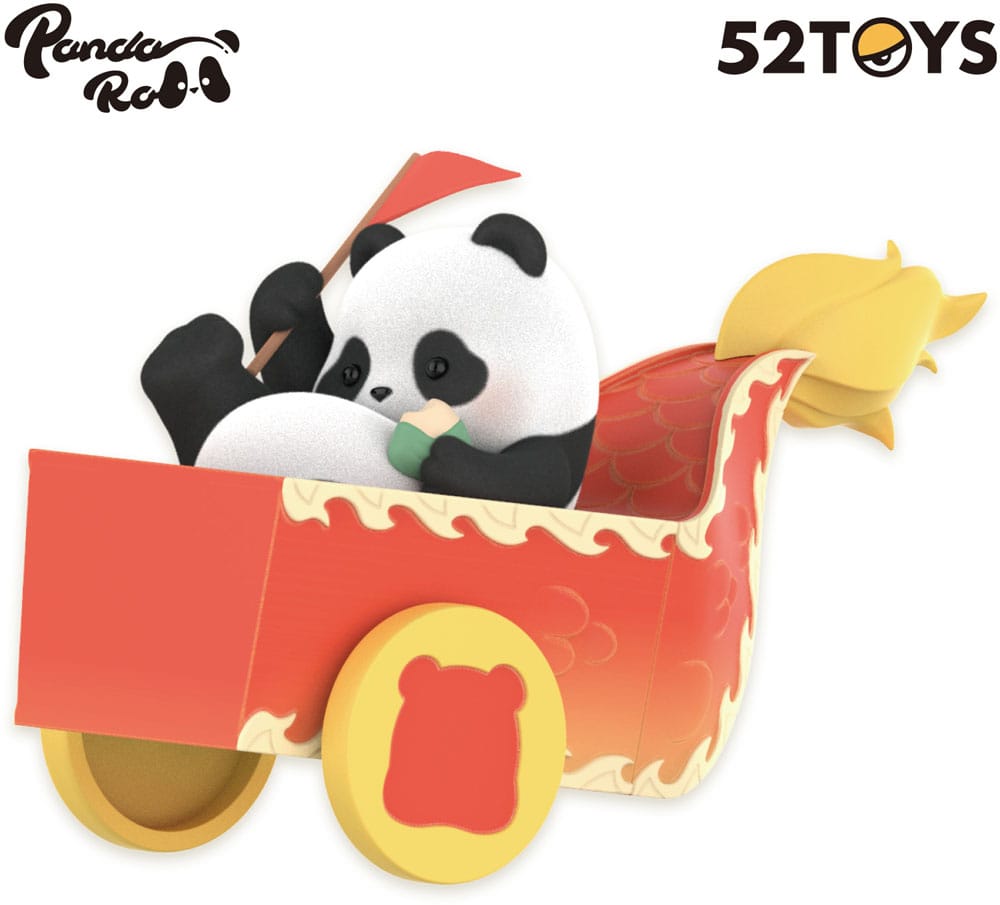 52TOYS Panda Roll Blind Box Figures Assortment Dragon Boat Racing 10 cm (4) - Damaged packaging | Makochan