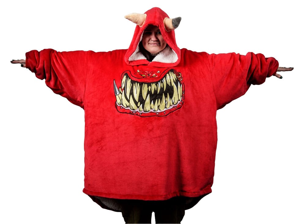 AAA Merchandise Warhammer 40K Oversized Hoodie Blanket Squig Red | Makochan