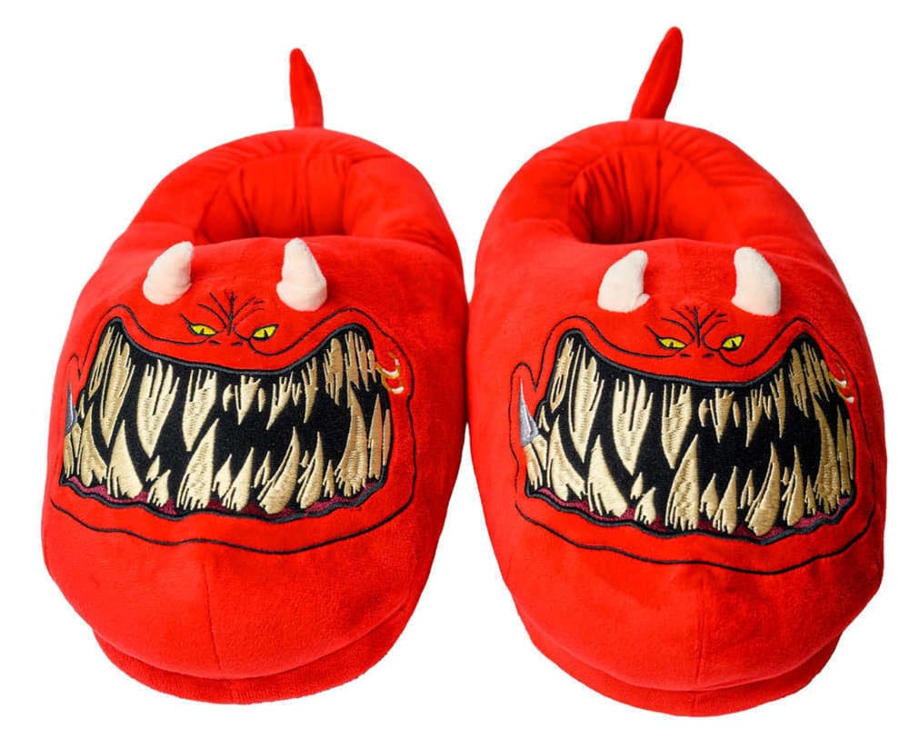 AAA Merchandise Warhammer 40,000 Slippers Red Squig Slippers (One Size) | Makochan