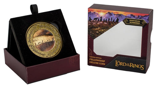 AAA Merchandise Lord of the Rings Coin with Display Stand The Fellowship | Makochan
