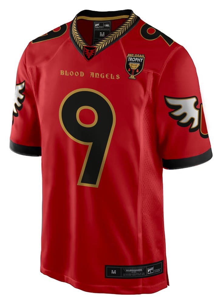 AAA Merchandise Warhammer 40,000 Sports Jersey Shirt Blood Angels | Makochan