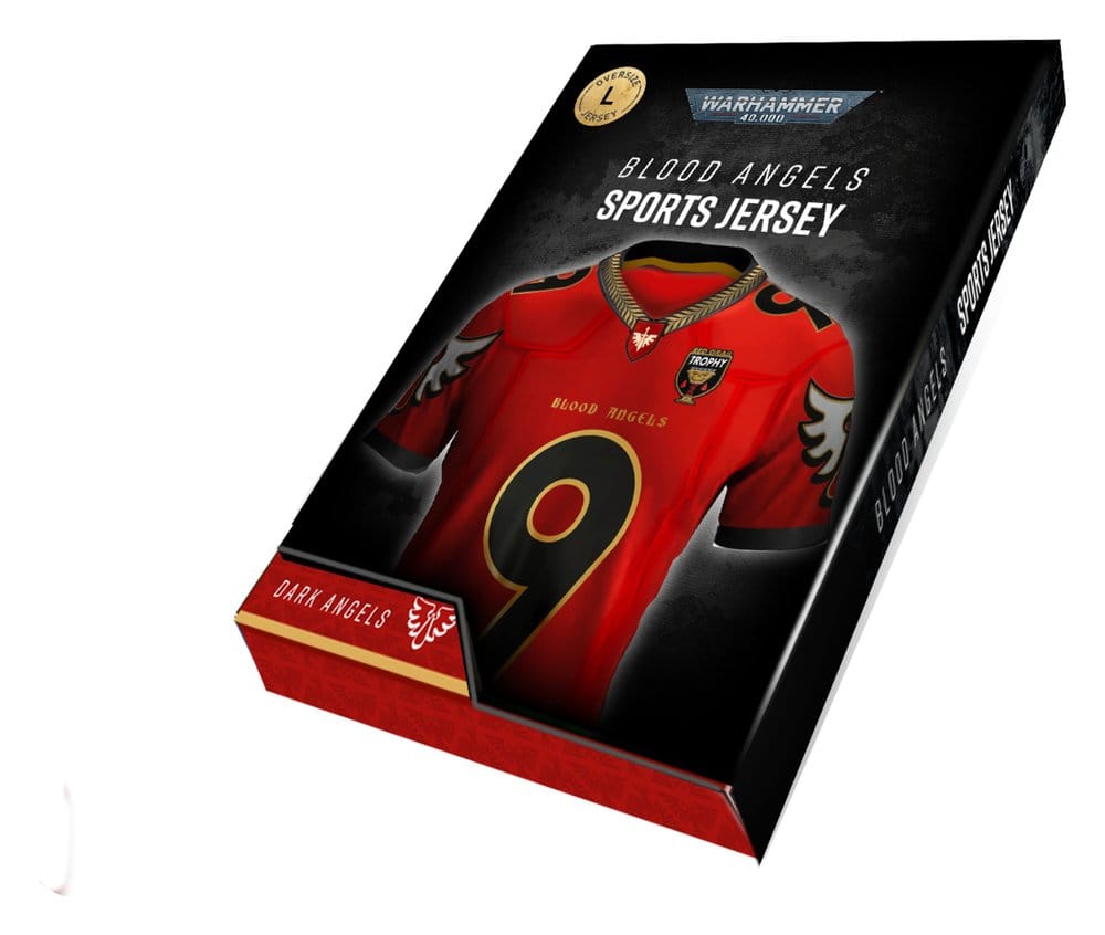 AAA Merchandise Warhammer 40,000 Sports Jersey Shirt Blood Angels | Makochan