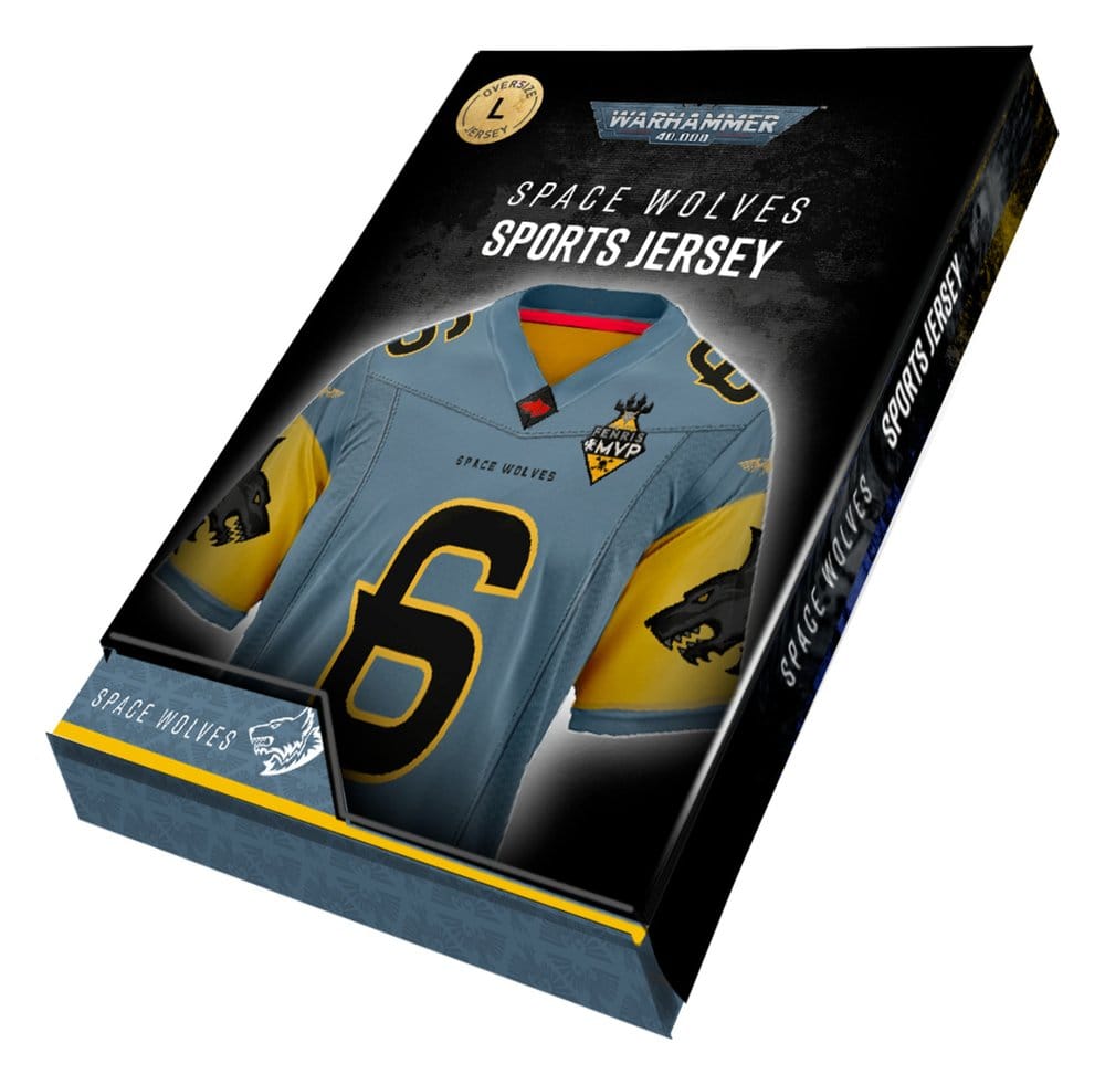 AAA Merchandise Warhammer 40,000 Sports Jersey Shirt Space Wolves | Makochan