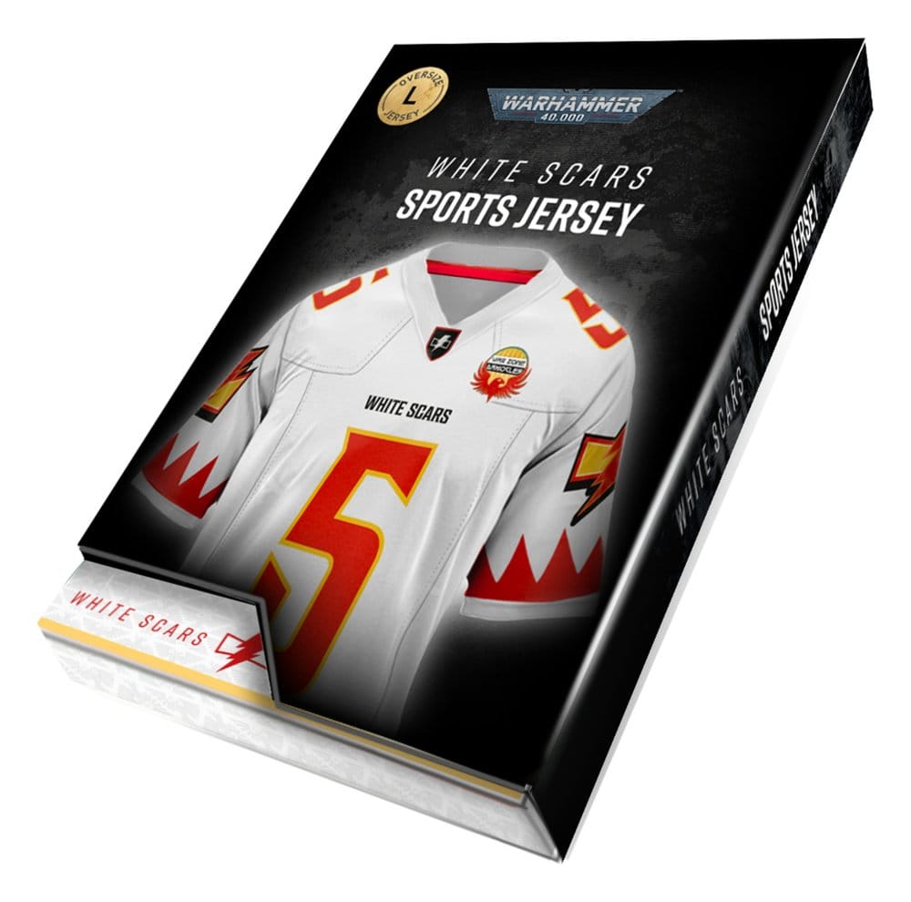 AAA Merchandise Warhammer 40,000 Sports Jersey Shirt White Scar | Makochan