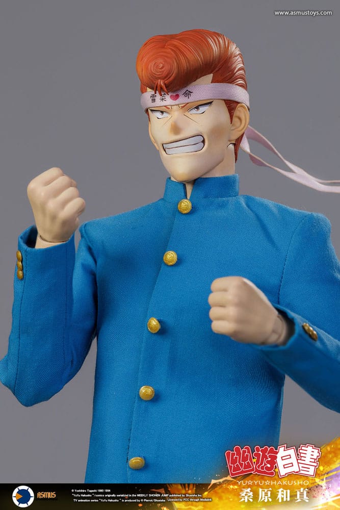 Asmus Collectible Toys Yu Yu Hakusho Action Figure 1/6 Kazuma Kuwabara (Luxury Version) 30 cm | Makochan