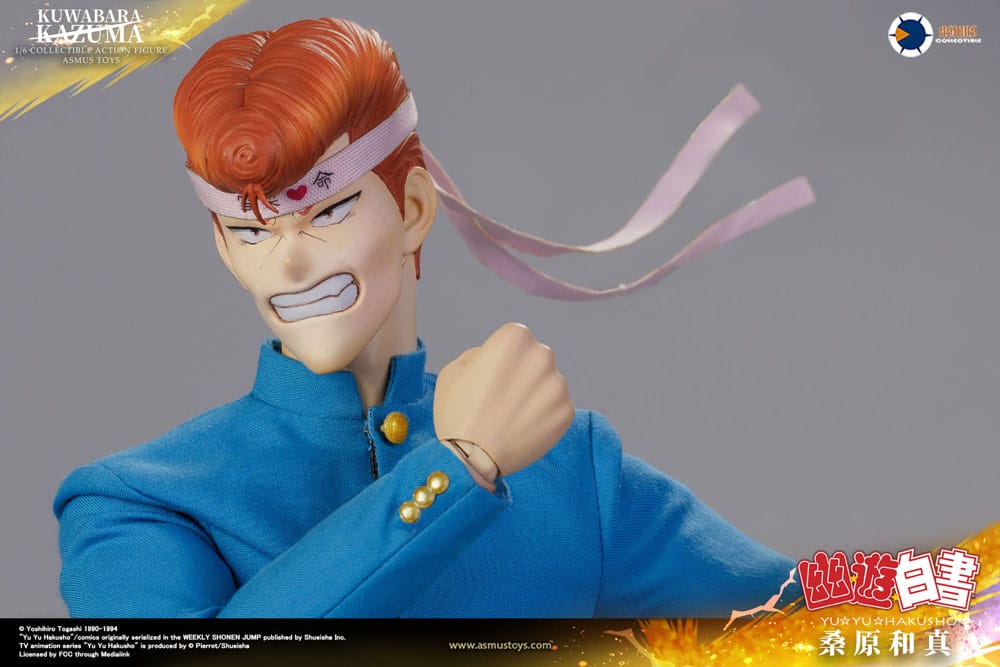 Asmus Collectible Toys Yu Yu Hakusho Action Figure 1/6 Kazuma Kuwabara (Luxury Version) 30 cm | Makochan