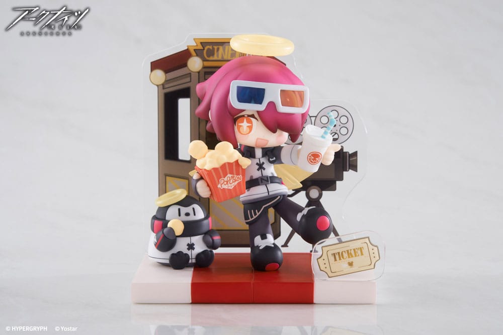 APEX Arknights PVC Statue Mini Series Will You be Having the Dessert? Exusiai 10 cm | Makochan