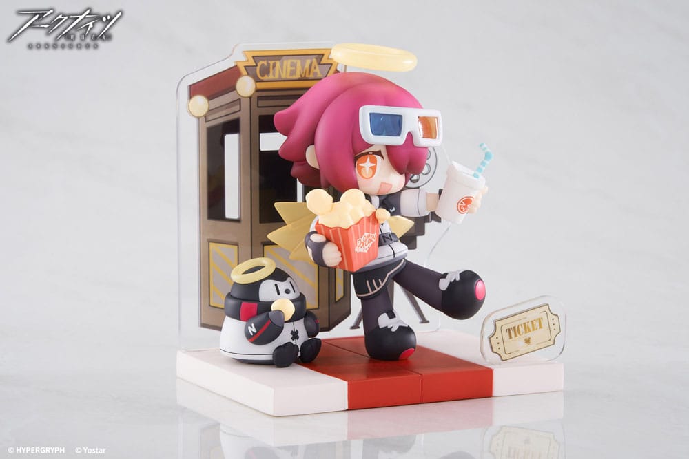APEX Arknights PVC Statue Mini Series Will You be Having the Dessert? Exusiai 10 cm | Makochan