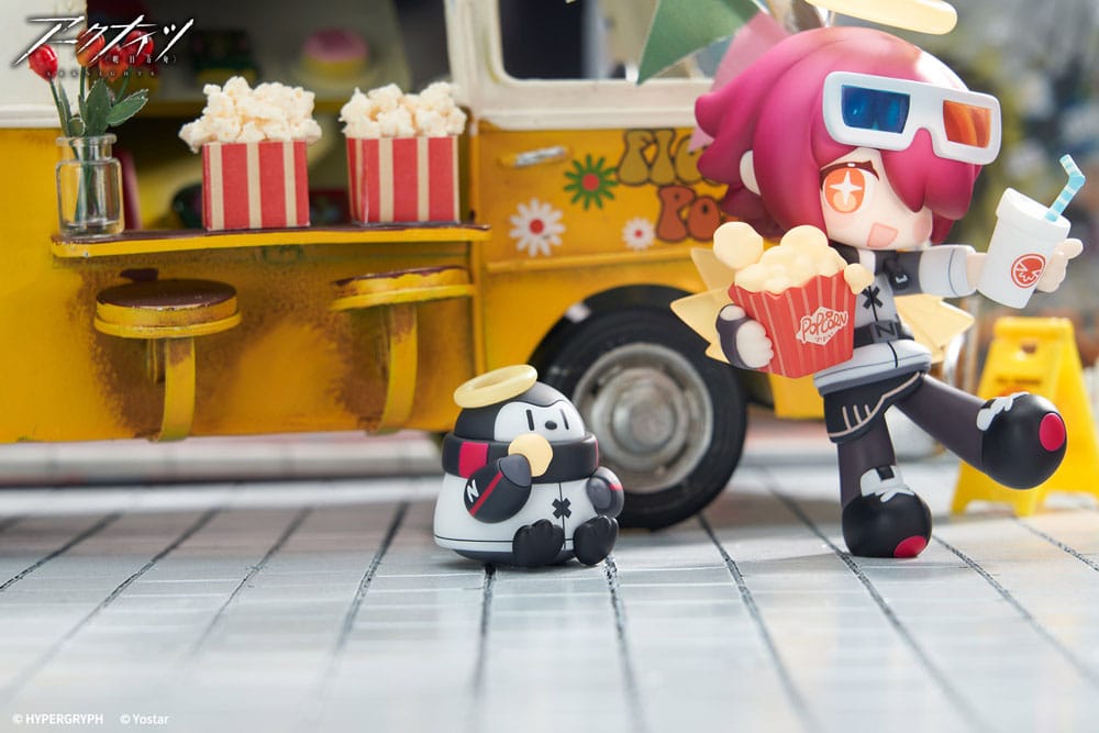 APEX Arknights PVC Statue Mini Series Will You be Having the Dessert? Exusiai 10 cm | Makochan