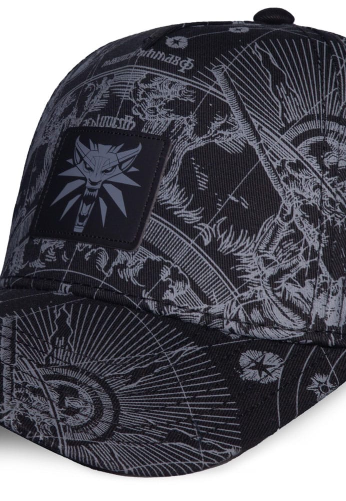 Difuzed The Witcher Baseball Logo Black | Makochan