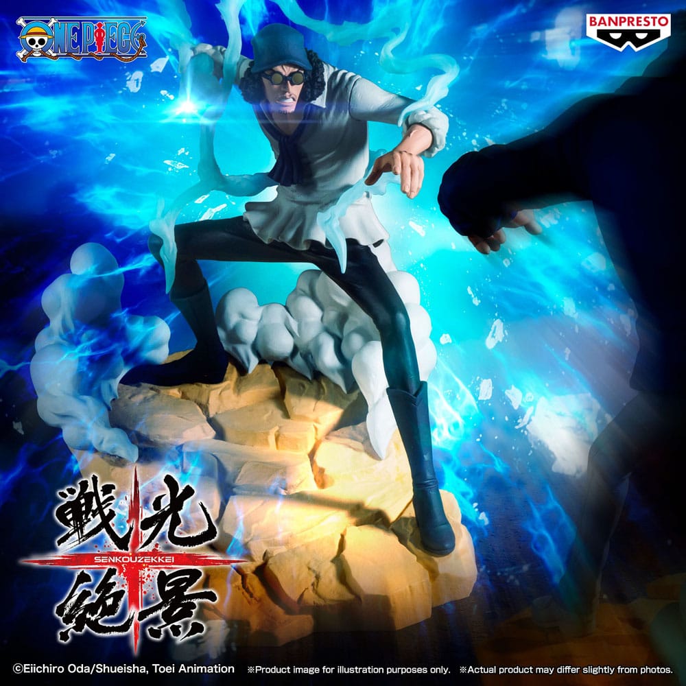 Banpresto One Piece Senkozekkei PVC Statue Kuzan 17 cm | Makochan