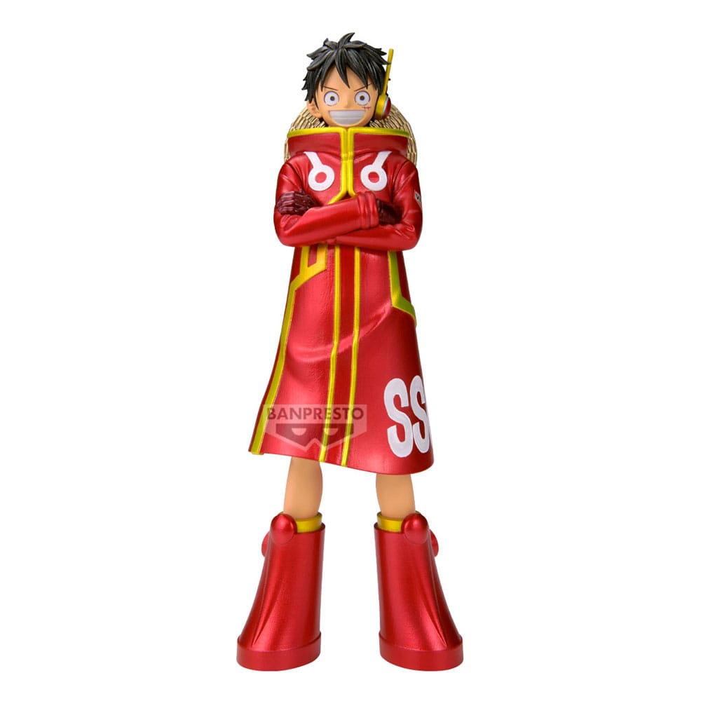 Banpresto One Piece DXF - The Grandline Series PVC Statue Monkey D. Luffy (Ver. A) 16 cm | Makochan