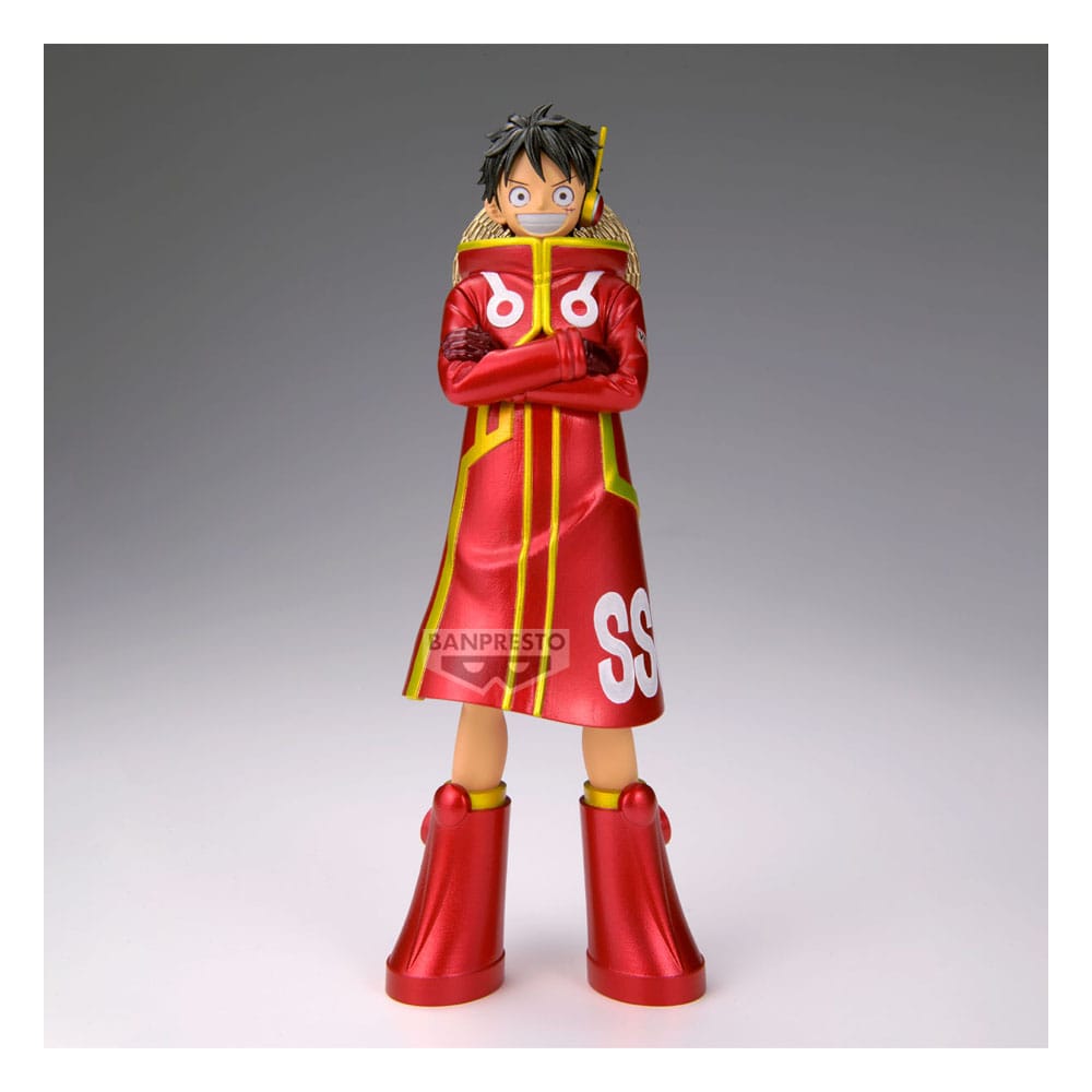 Banpresto One Piece DXF - The Grandline Series PVC Statue Monkey D. Luffy (Ver. A) 16 cm | Makochan