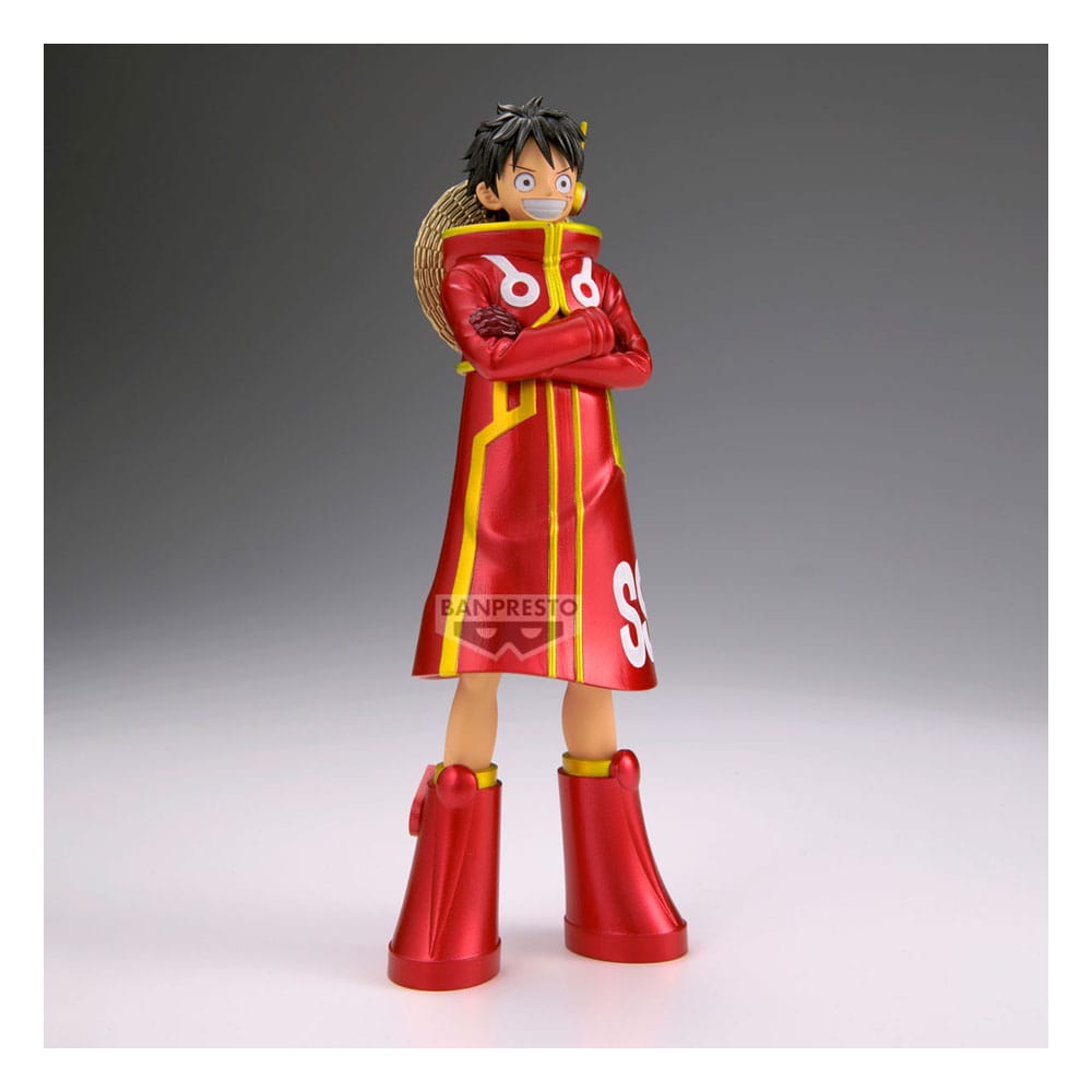 Banpresto One Piece DXF - The Grandline Series PVC Statue Monkey D. Luffy (Ver. A) 16 cm | Makochan