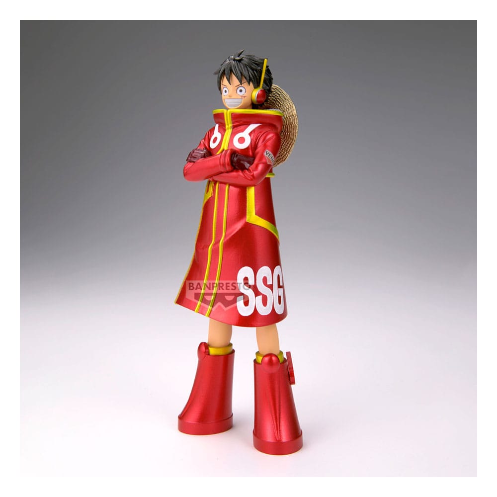 Banpresto One Piece DXF - The Grandline Series PVC Statue Monkey D. Luffy (Ver. A) 16 cm | Makochan
