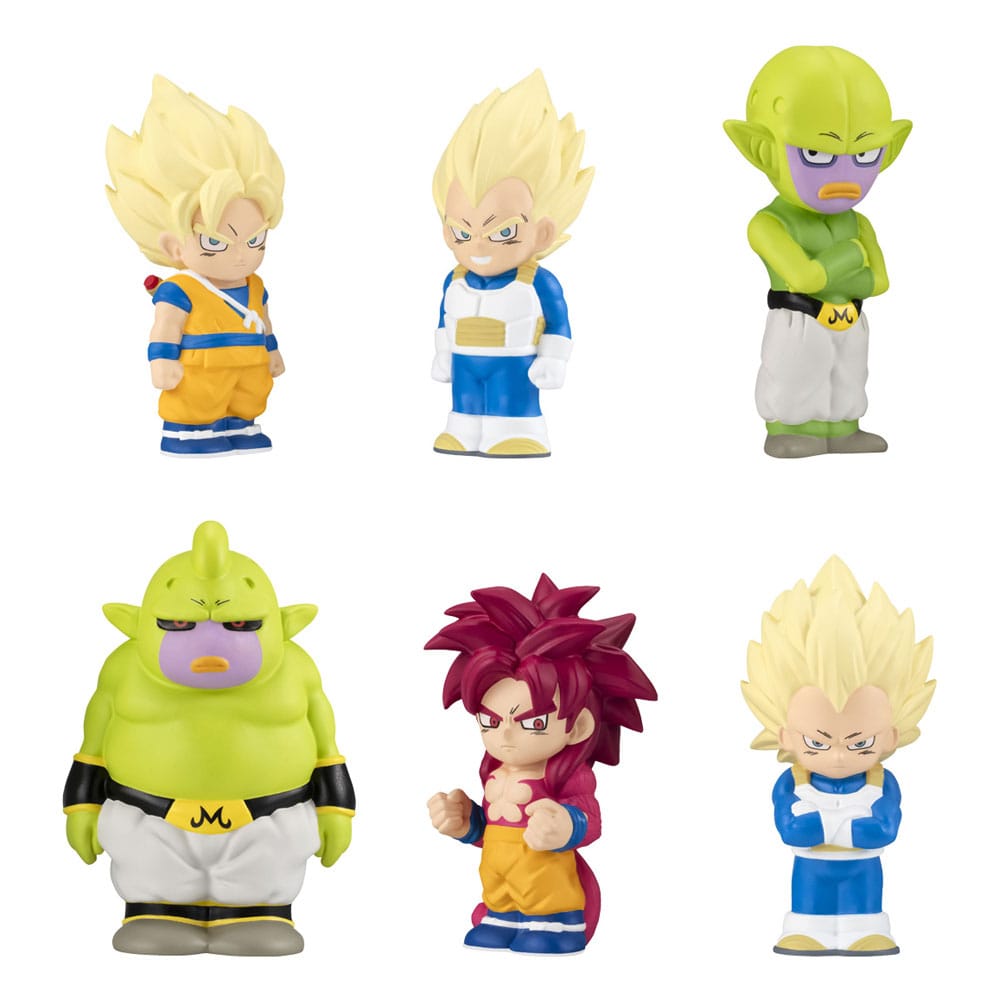 Bandai Dragon Ball Softbits Mini Figure (Reissue) 5 cm Display (10) | Makochan
