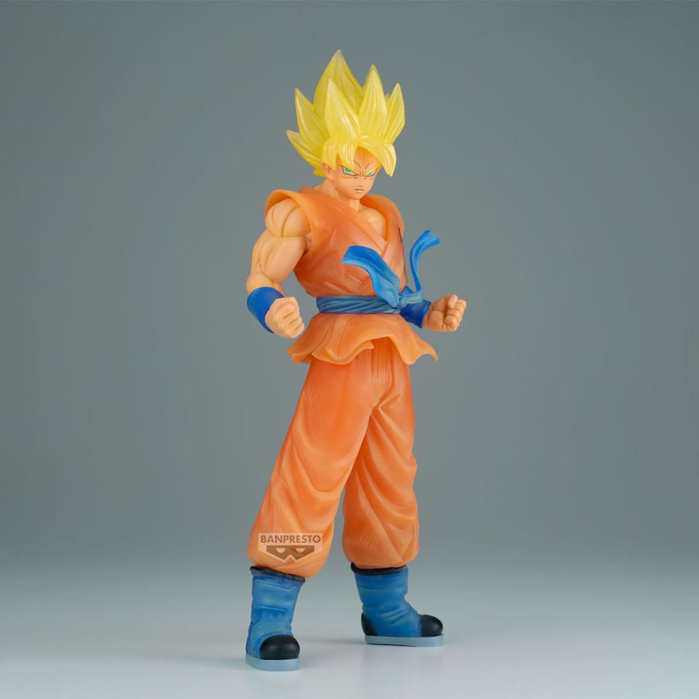 Banpresto Dragon Ball Super Clearise PVC Statue Son Goku & Vegeta Version A: Son Goku 23 cm | Makochan