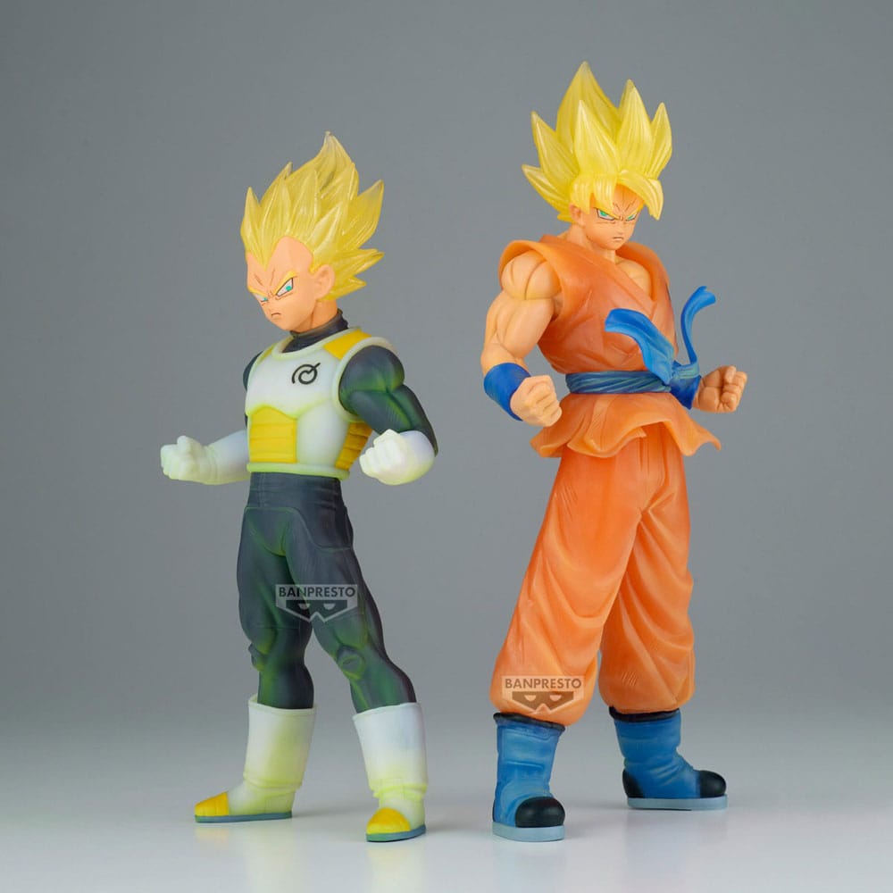 Banpresto Dragon Ball Super Clearise PVC Statue Son Goku & Vegeta Version A: Son Goku 23 cm | Makochan