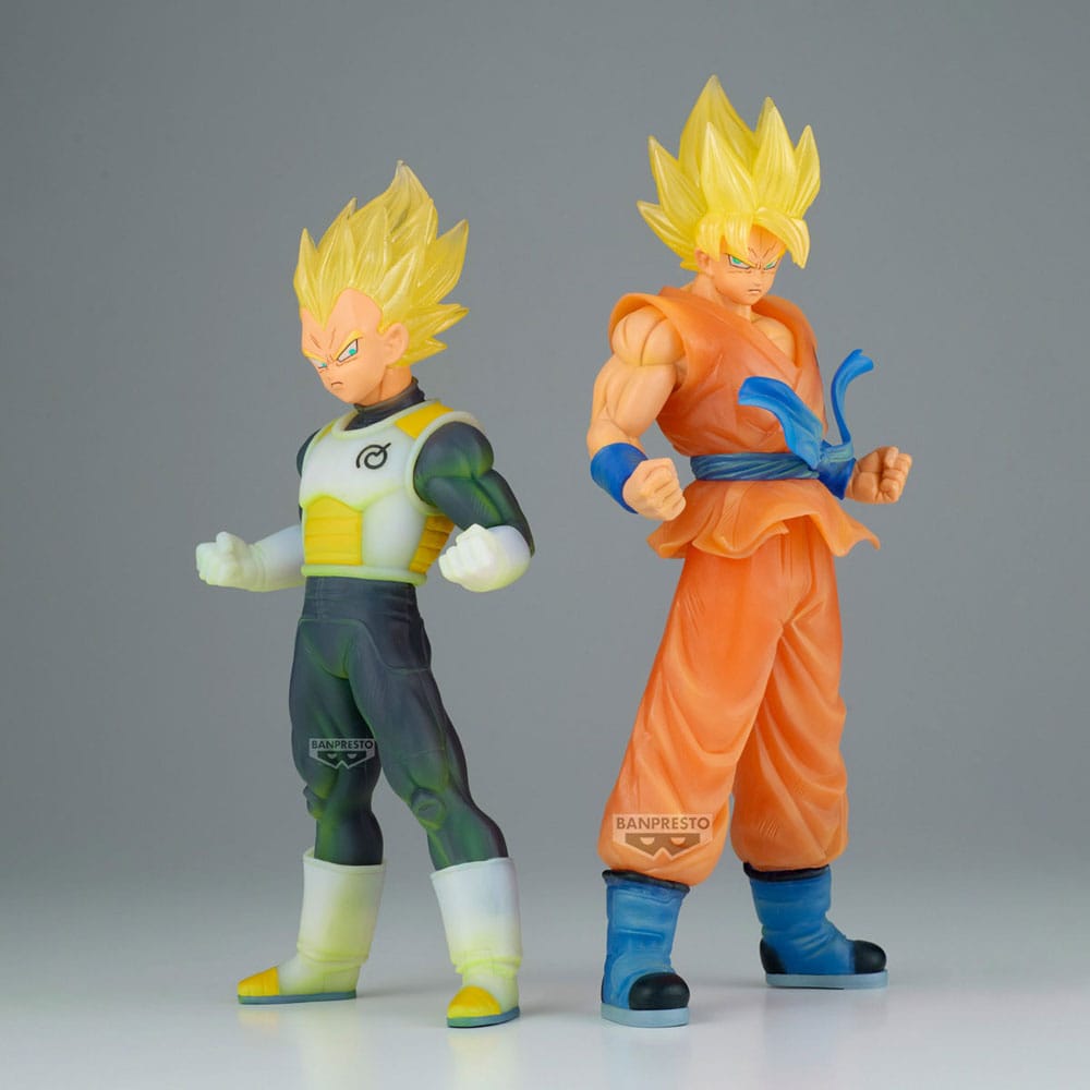 Banpresto Dragon Ball Super Clearise PVC Statue Son Goku & Vegeta Version B: Vegeta 21 cm | Makochan