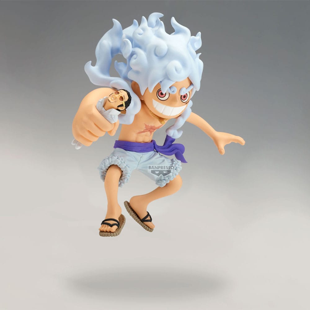 Banpresto One Piece Mega WCF PVC Statue Monkey D. Luffy vs Borsalino 13 cm | Makochan