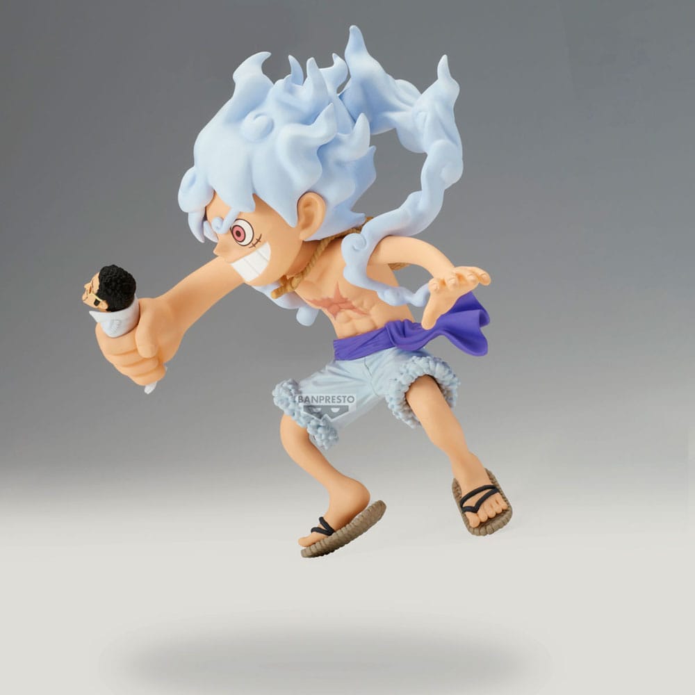 Banpresto One Piece Mega WCF PVC Statue Monkey D. Luffy vs Borsalino 13 cm | Makochan