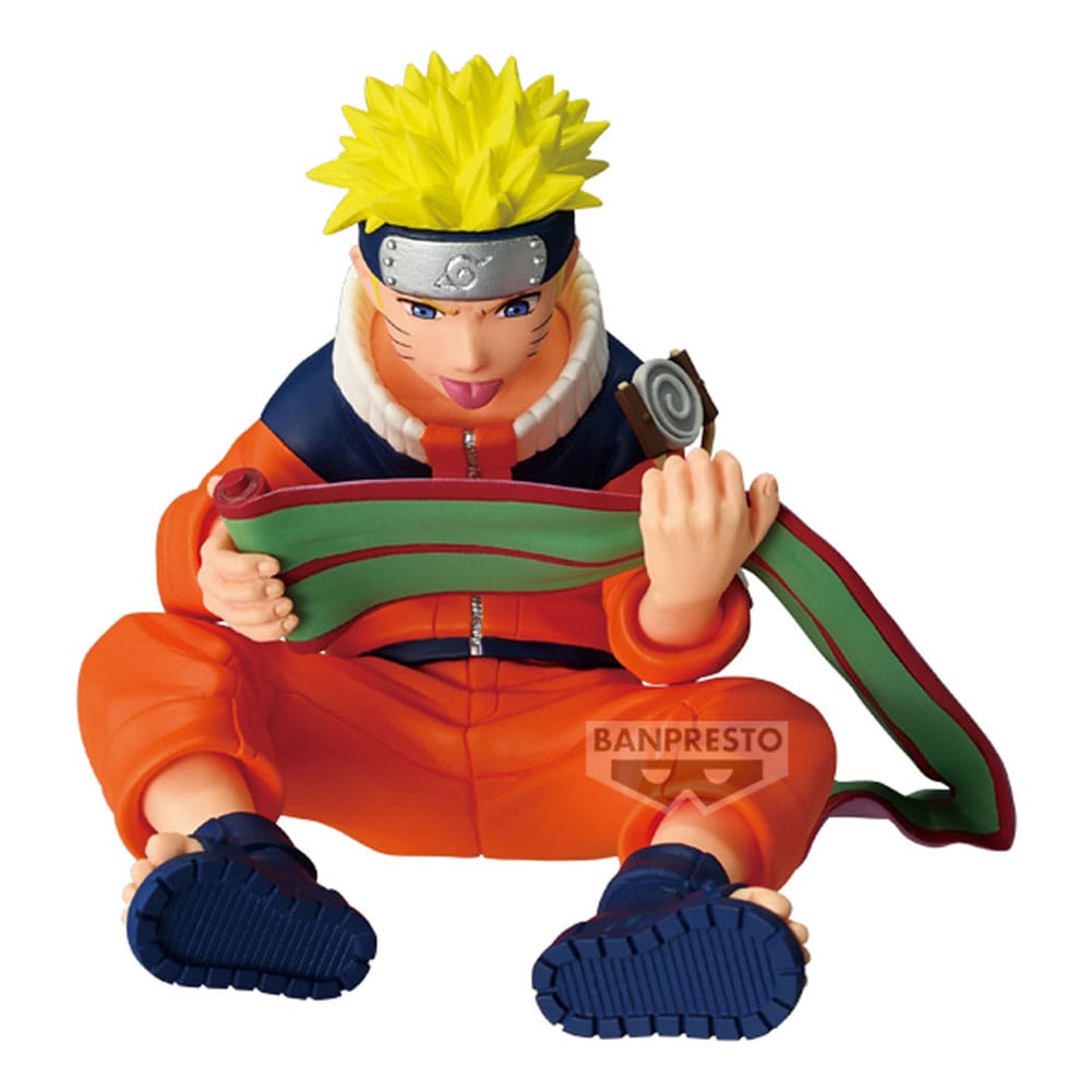 Banpresto Naruto 72 Series PVC Statue Naruto Uzumaki & Kakashi Hatake (A: Naruto Uzumaki) 8 cm | Makochan