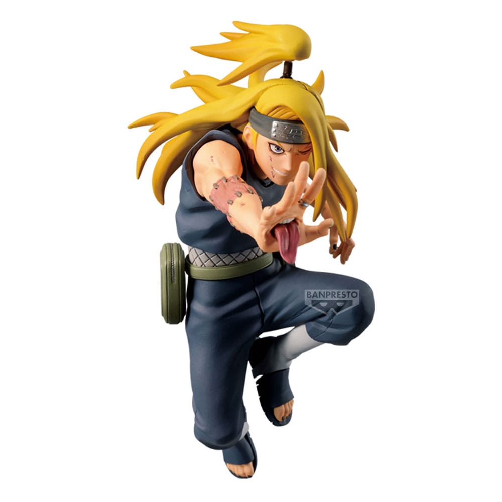 Banpresto Naruto 72 Series Vibration Stars PVC Statue Deidara & Sasuke Uchiha (A: Deidara) 19 cm | Makochan