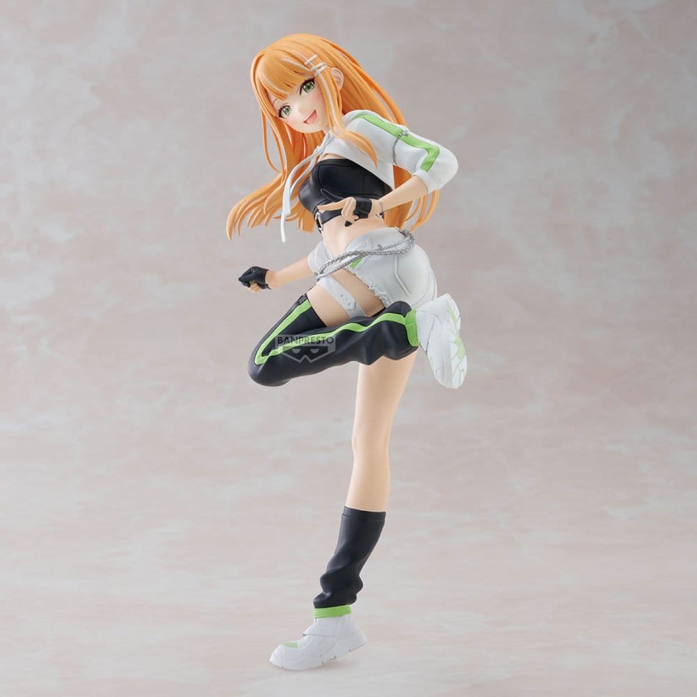 Banpresto The Idolm@ster Gakuen Espresto PVC Statue Sumika Shiun Accent green ver. 22 cm | Makochan