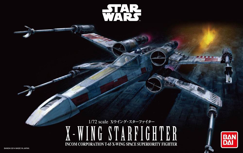 Bandai Star Wars Star Wars Plastic Model Kit 1/72 X-Wing Starfighter | Makochan