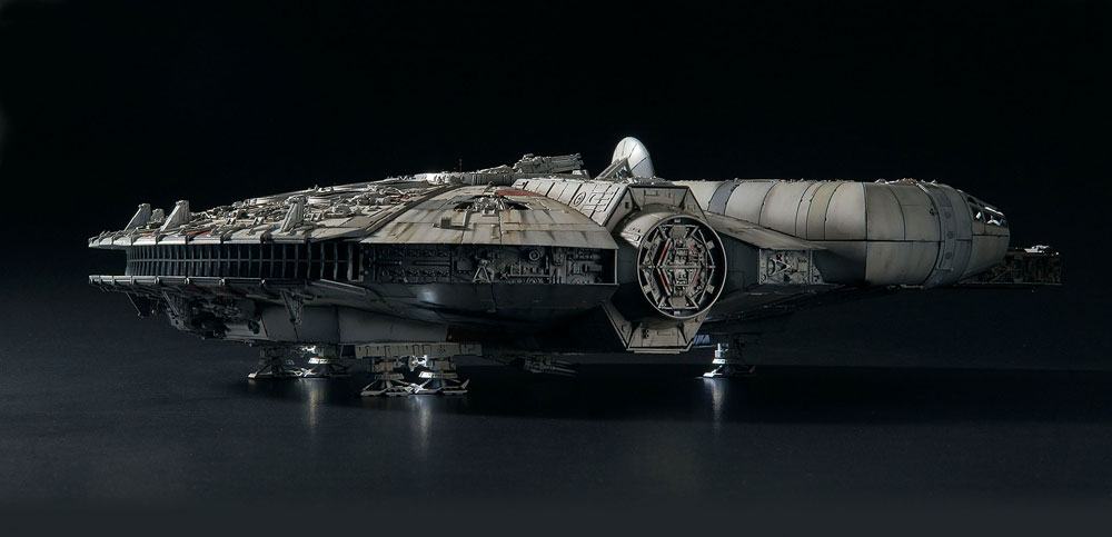 Bandai Star Wars Star Wars Episode IV Perfect Grade Plastic Model Kit 1/72 Millennium Falcon 48 cm | Makochan