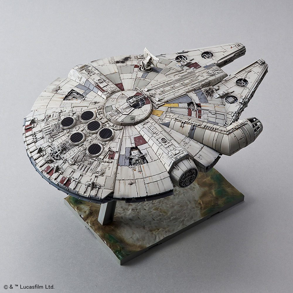 Bandai Star Wars Star Wars Episode VII Model Kit 1/144 Millennium Falcon | Makochan