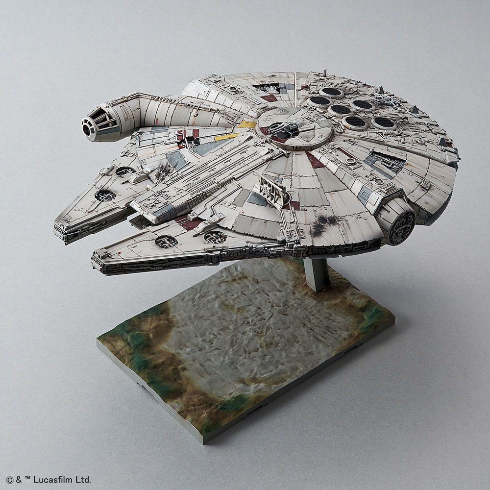 Bandai Star Wars Star Wars Episode VII Model Kit 1/144 Millennium Falcon | Makochan