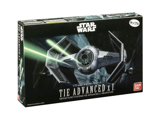 Bandai Star Wars Star Wars Model Kit 1/72 TIE Advanced x1 10 cm | Makochan
